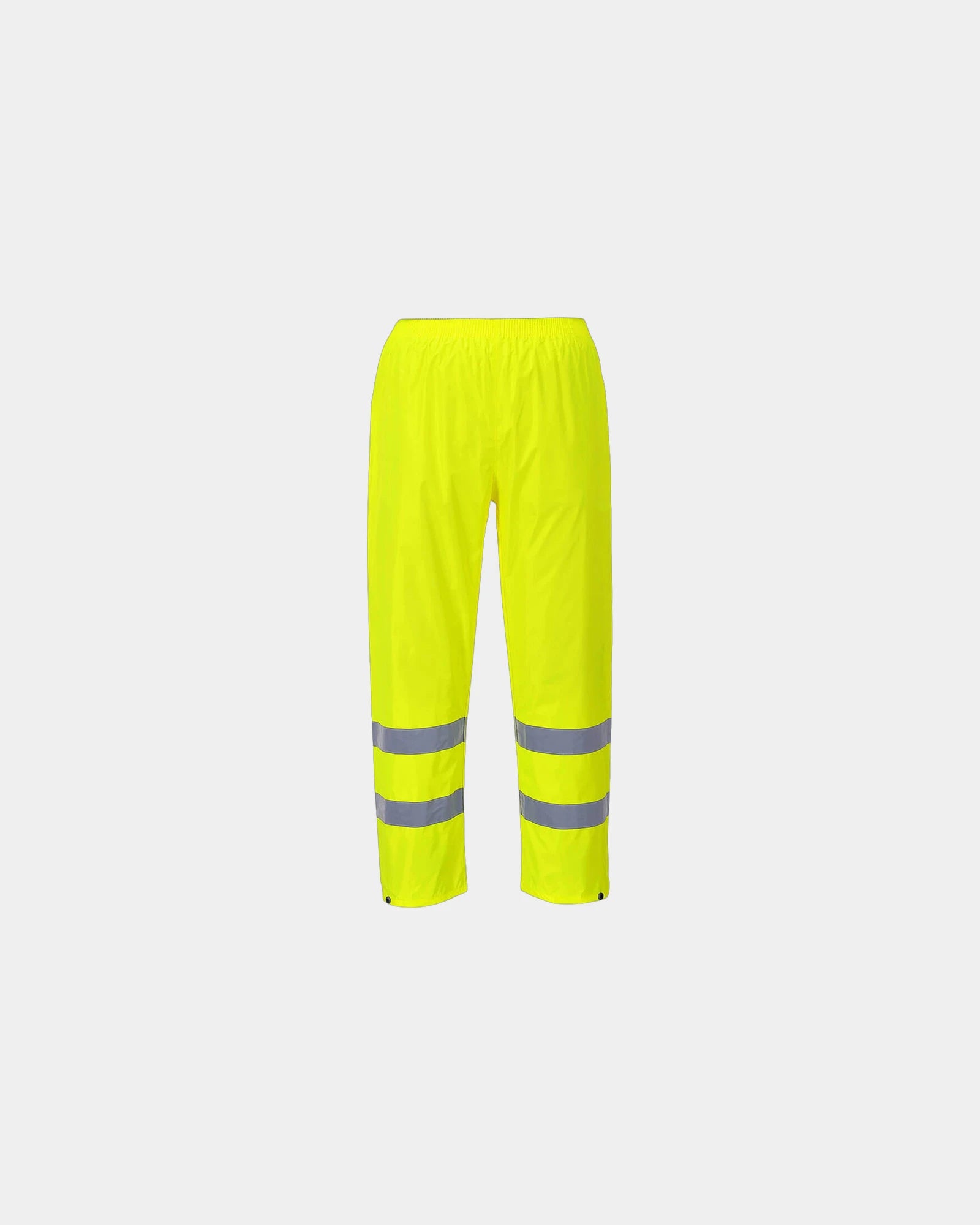 Regenbroek waterdicht polyester Hi-Vis om te personaliseren - Geel